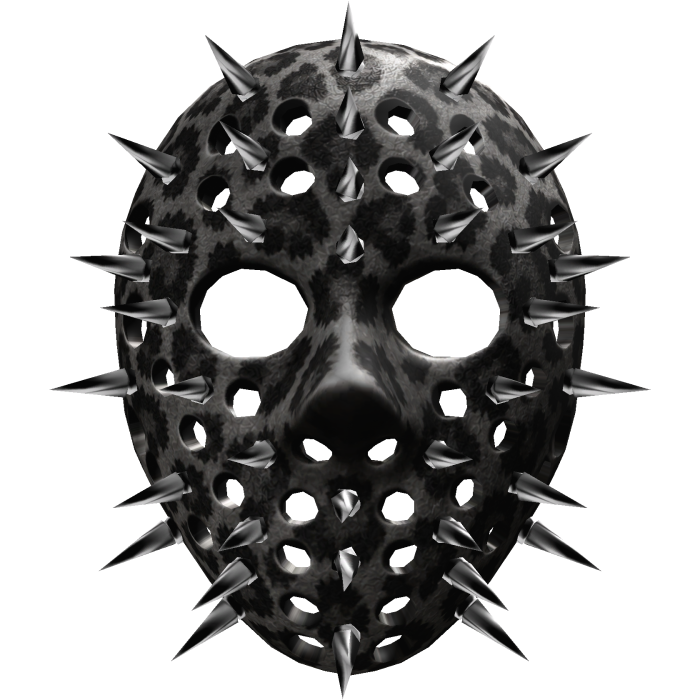 LIMITED 2000s Spiked Halloween Hockey Mask