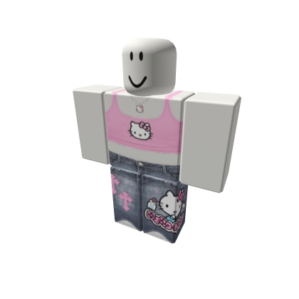 cute pink y2k kawaii grey preppy jeans da hood emo