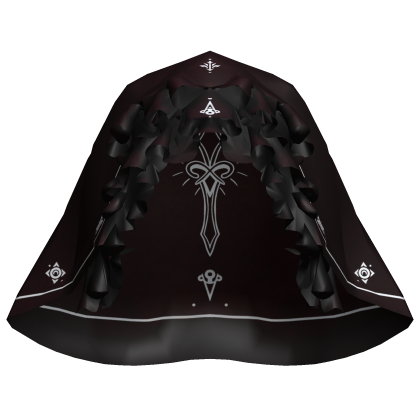Burgundy Gothic Lace Veil