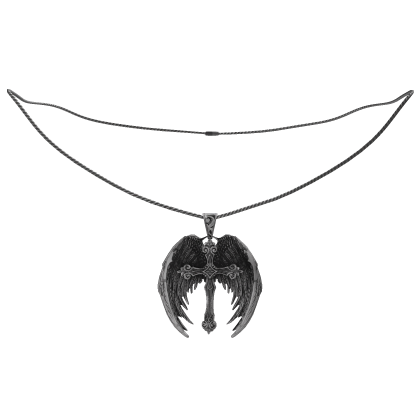 Cross Necklace w/ Wings Roblox item