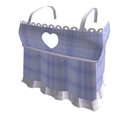 ⋆˚｡⎮Plaid Purple Ruffle Top Roblox item