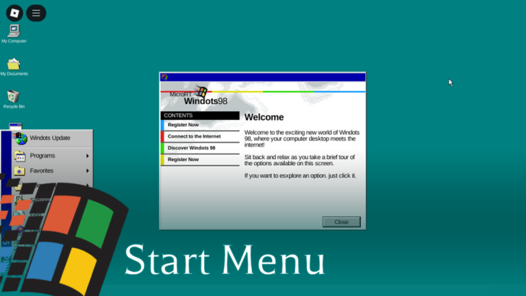 Windows 98 Simulator screenshot 2