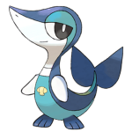 The blue snivy - Pokemon brick bronze fan group.