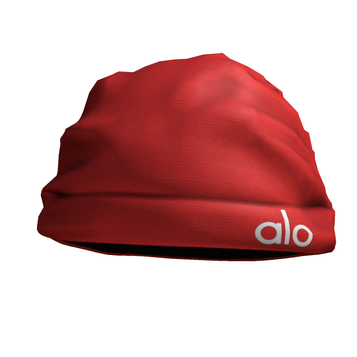 Red Alo Skull Cap