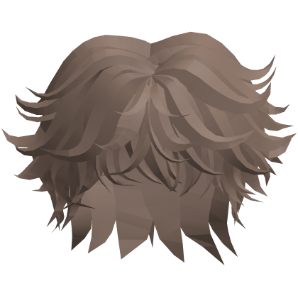 Brown Boy Messy Fluffy Hair Roblox item