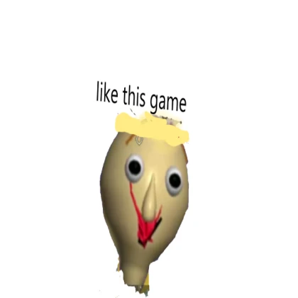 baldi basic: meme baldi says like this game