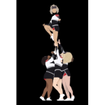 Beauty cheerleaders