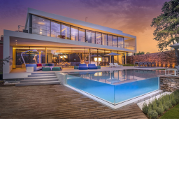 Modern house in forest roleplay
