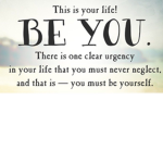 Be your self and create your own amaginaton
