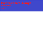 Piratekate's Army