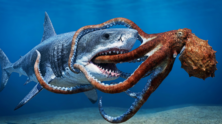 🦈 DEVORAR 🐠 Comer peces y animales oceánicos  screenshot 1