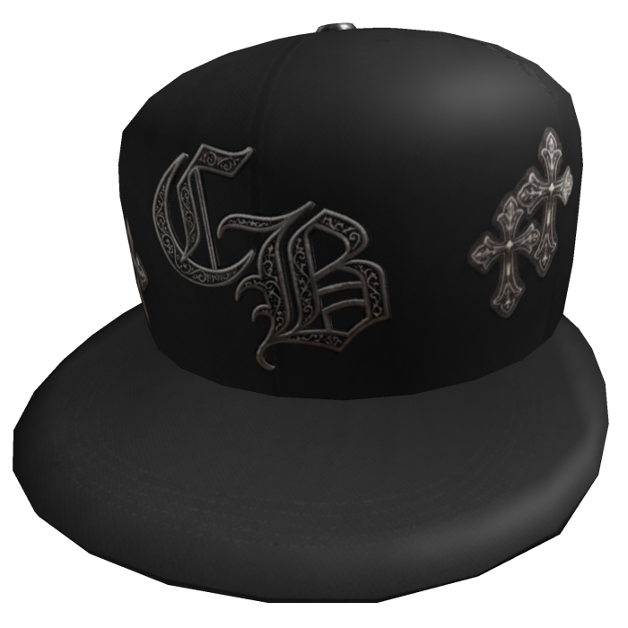 Chrome Gangster Tilted Hat