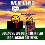 THE GREAT ROBLOXIAN CITIZENS