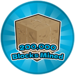 200,000 Blocks Mined