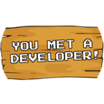 You met a developer!