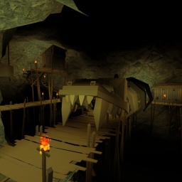 ESCAPE THE MINESHAFT (First Person Obby)