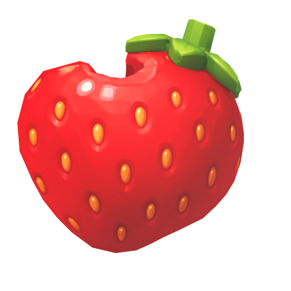Strawberry Bite Mouth Accessory Roblox item