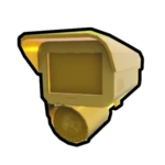 Gold Camera Pet