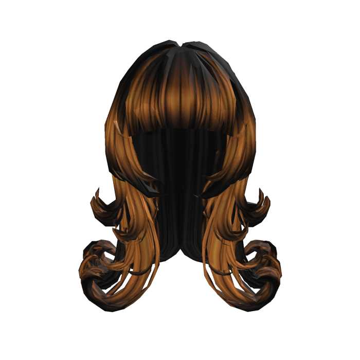 Pumpkin Spice Swirly Hair