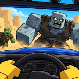 MonsterTruck vs Zombies! [2 Player Obby] icon