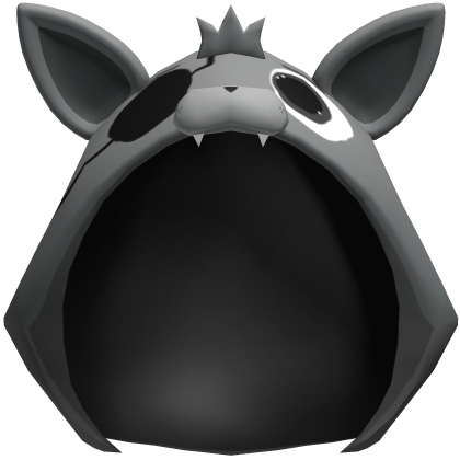 Gray Foxy Chibi FNAF Plush Hood Roblox item
