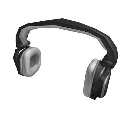Retro Streetwear Headphones [Silver] Roblox item