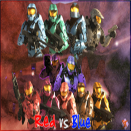 Red vs Blue Roblox decal