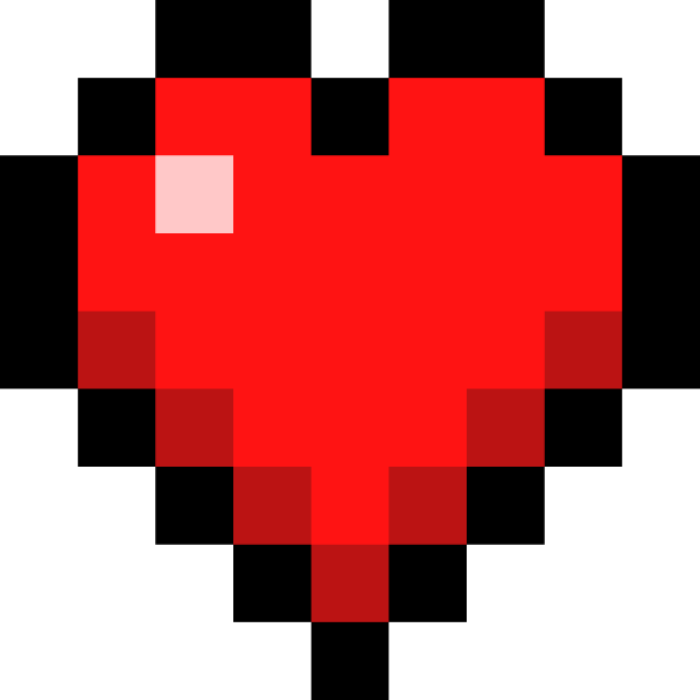 Minecraft_Heart_(icon) Roblox decal