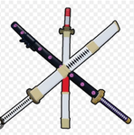 True triple katana clan