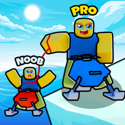 Obby but you are on an snowmobile