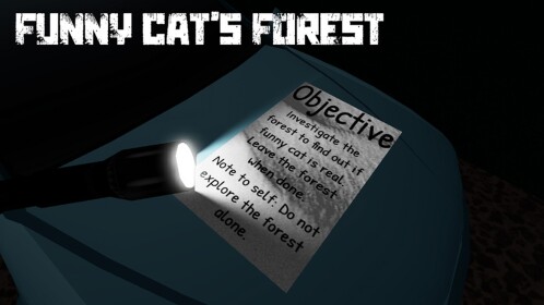 Funny Cat's Forest