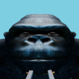cart ride into four handsome gorillas