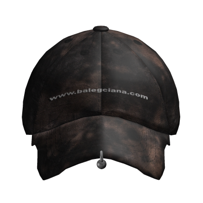 Washed Brown Pierced Cap Roblox item