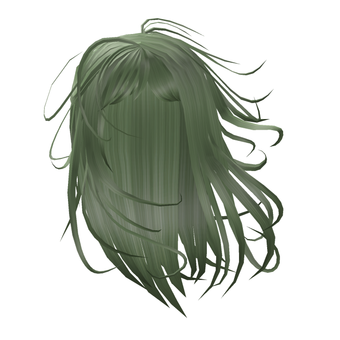 Windy & Dreamy Hair (Zombie Green)
