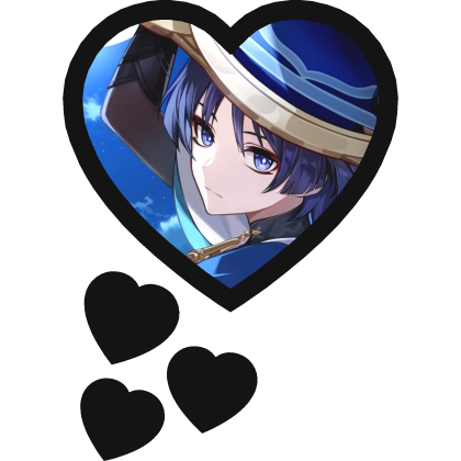 Wanderer Thinking Hearts Genshin Impact