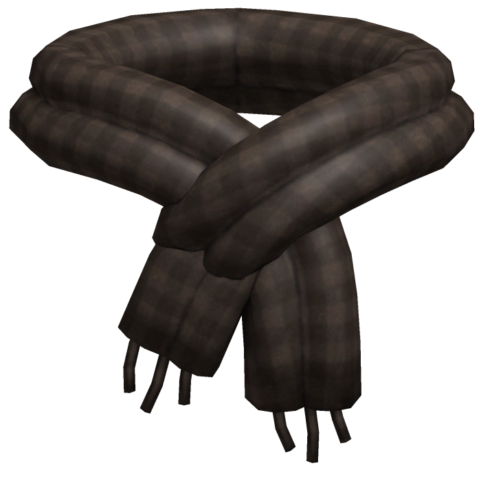 Brown Plaid Scarf 1.0