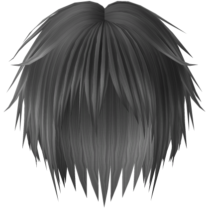 Grey Gothic Messy Edgelord Emo Hair Moe Vkei 6. Roblox item