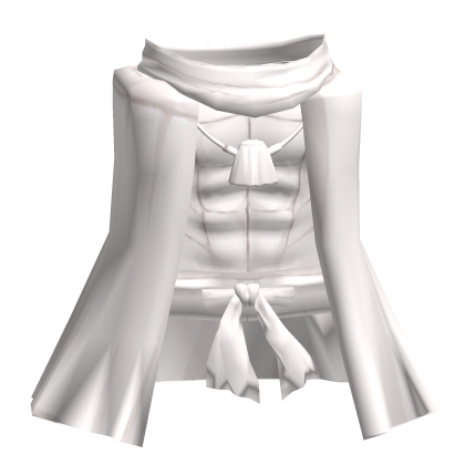 White Gojo Torso w/ White Jacket Roblox item