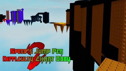Speed's Jump Per Difficulty Chart Obby 2