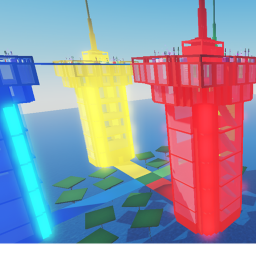doom spire BUT ITS NEON