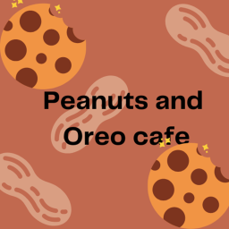 Peanuts and Oreo cafe
