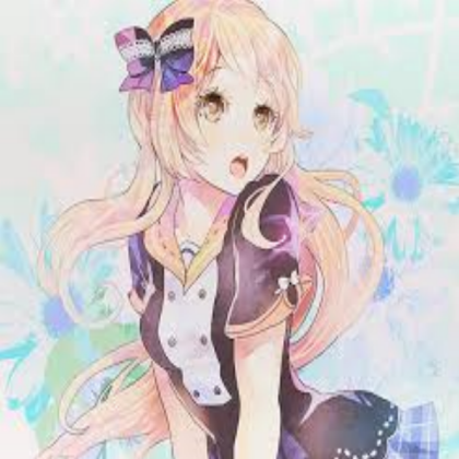 Blonde-Haired Anime Girl Roblox decal