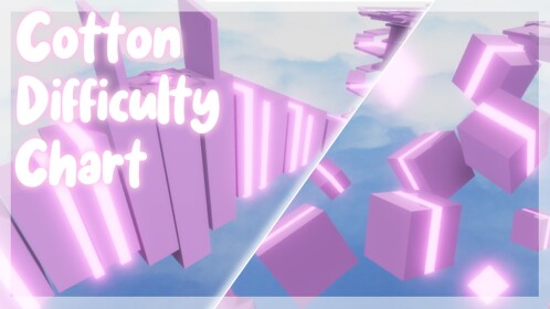 Cotton's Difficulty Chart Obby HARD!