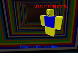 obby but it's night time [OBBY+ UPDATE]