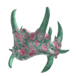 Spring Pink Mint Kintsugi Tears of New Joy Crown