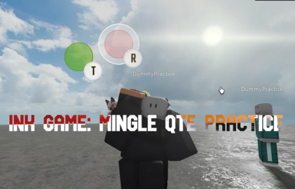Ink game: Mingle practice QTE System RESET