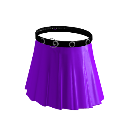 purple skirt with belt Roblox