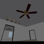 Small House With Wobbly Ceiling Fans