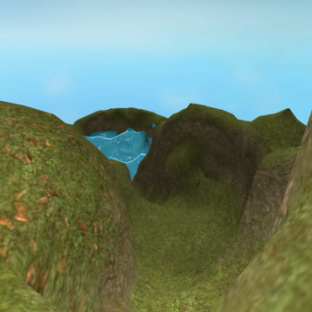 nature slide to jellyfish canal