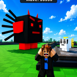 Defend your base from hero blocks